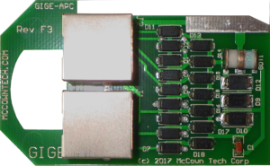 Ethernet surge protector