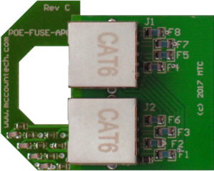 FUSE for POE circuits and devices