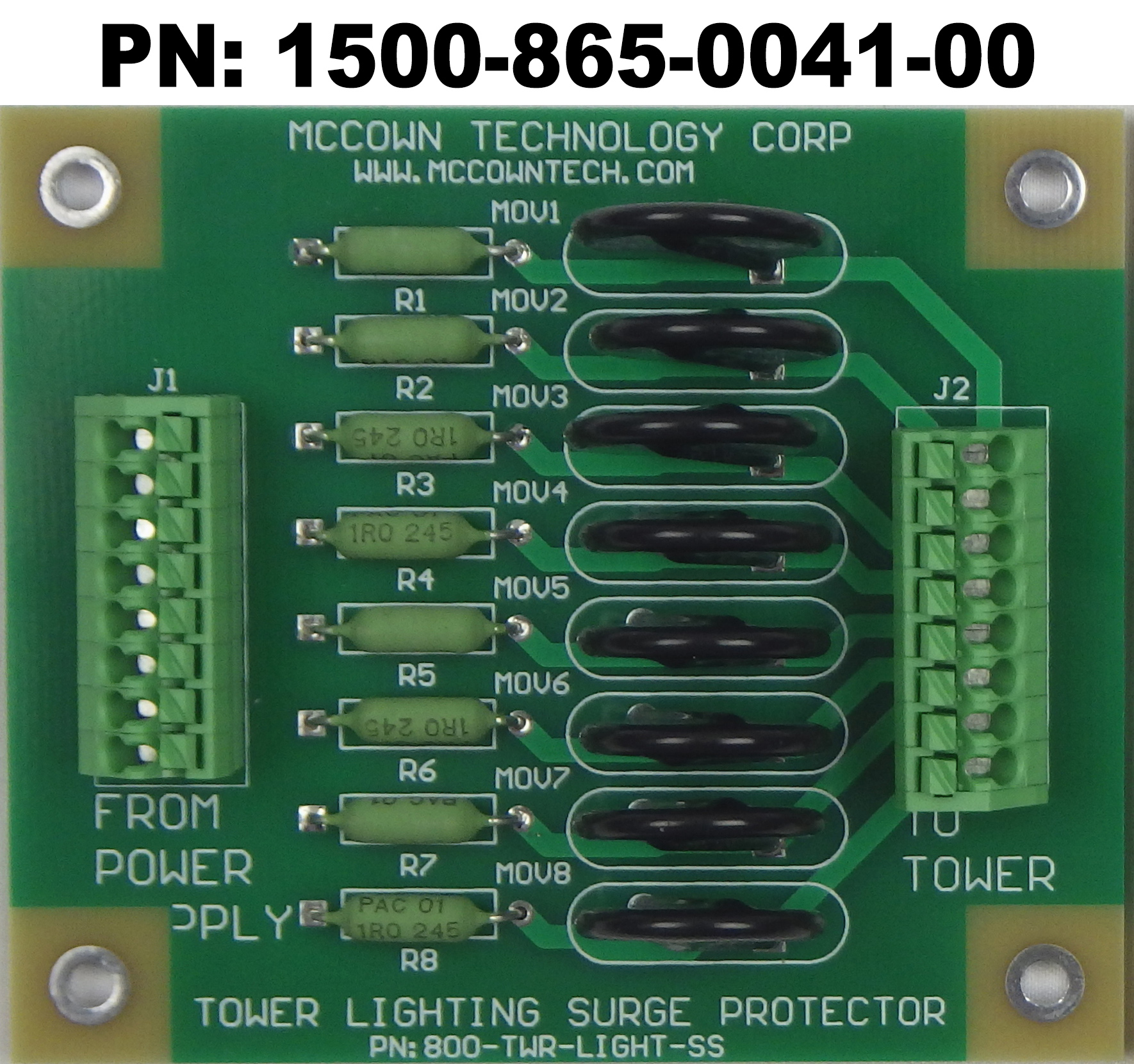 Dialite replacement surge protector PCB